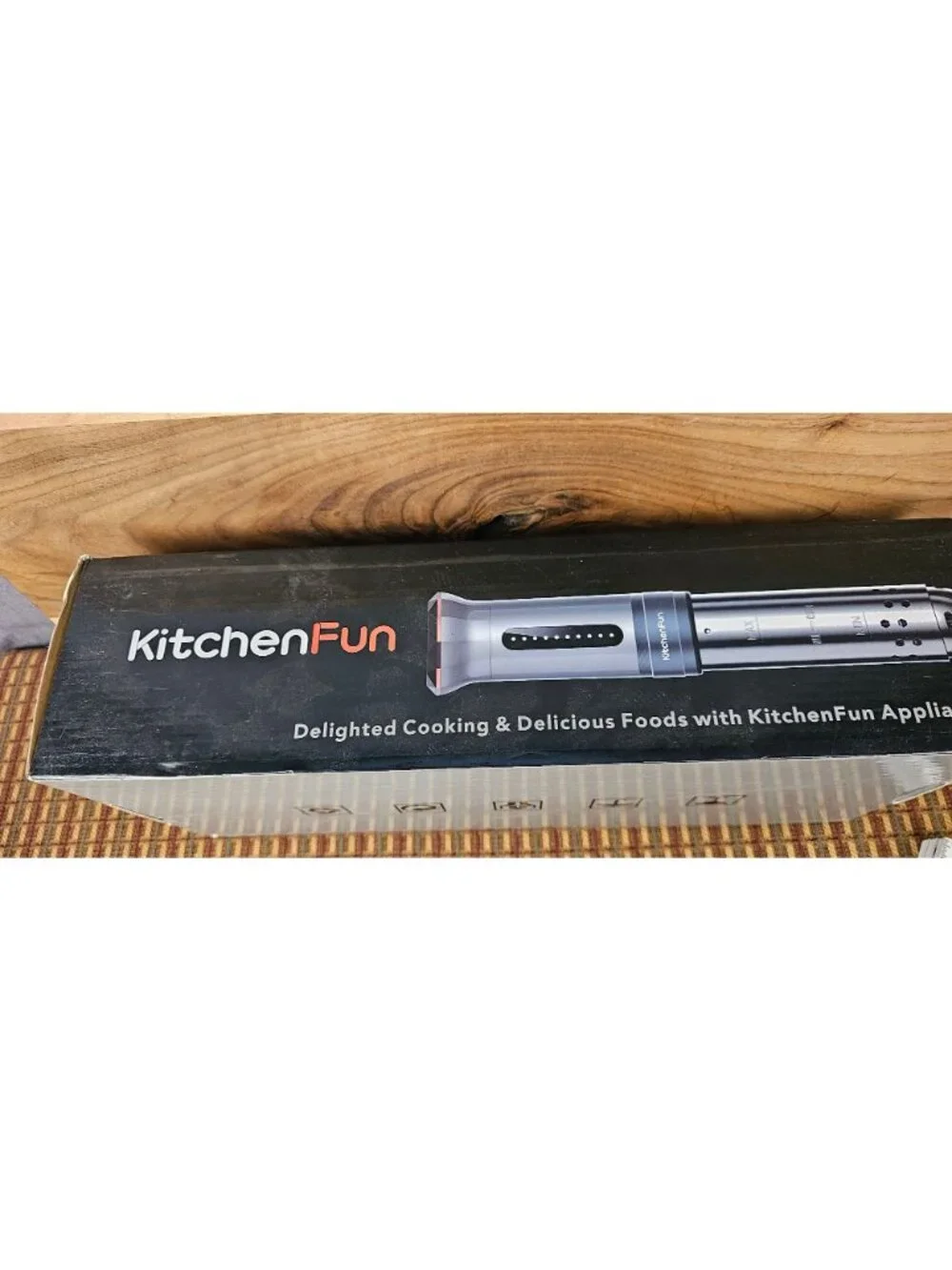 KitchenFun Sous Vide Cooker With Touch Screen Precision Temperature Control 104°